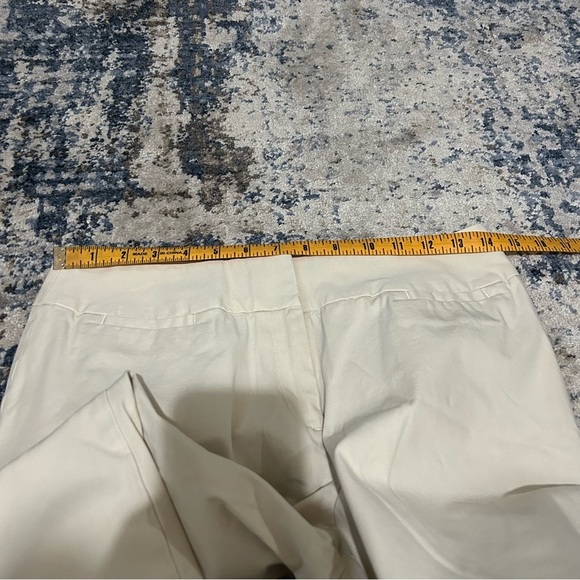 J. Jill Stretch Beige Cropped Trouser Pants Size 6 - Picture 5 of 8